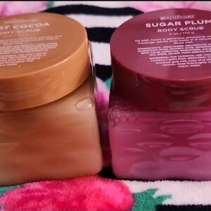 Bath & Body Works Body Scrub Set - Hot Cocoa and Sugar Plum